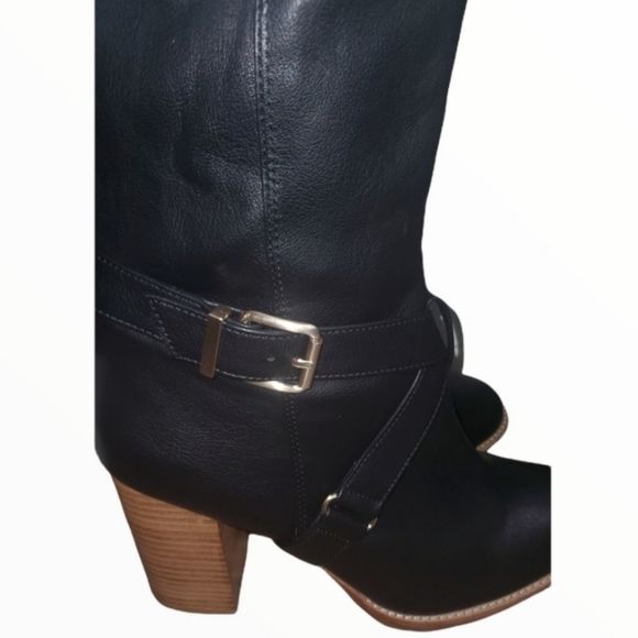 *NWT*H&M Black Knee high boots size:9.5 - Picture 4 of 6